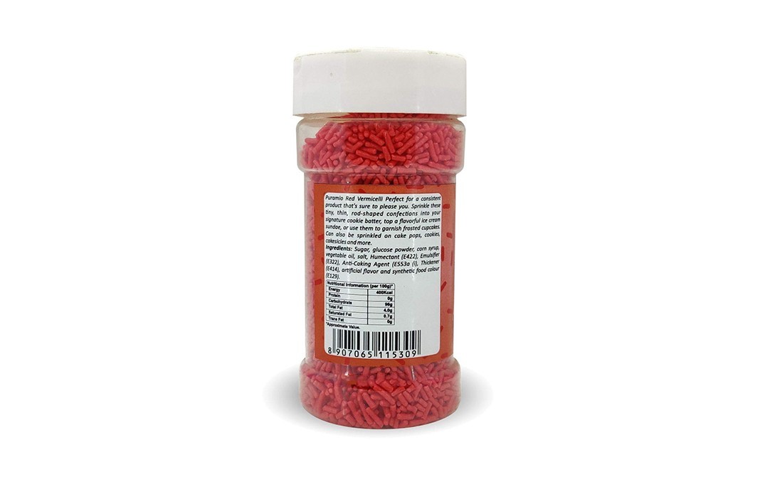 Puramio Red Vermicelli    Plastic Bottle  125 grams
